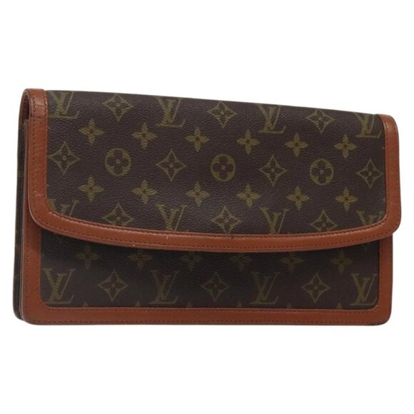 LOUIS VUITTON Monogram Pochette Dam GM Clutch Bag - Picture 1 of 15